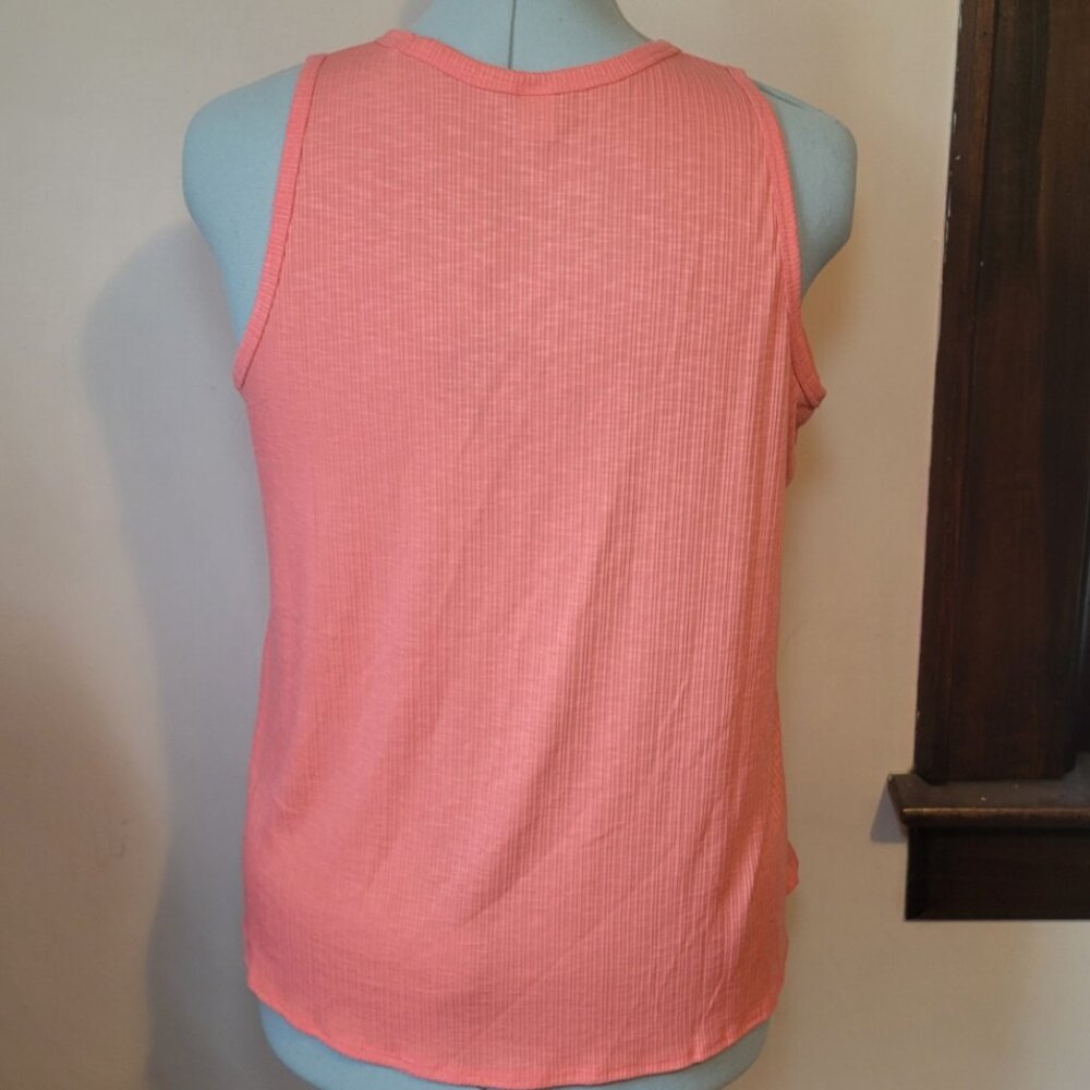 Old Navy Luxe Tank Top in Pink Coral - Picture 2 of 2